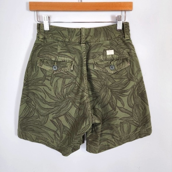 EUC Citizens of Humanity Cotton High Rise Cassidy Pleat Pocket Short Palm SZ 23 - Picture 9 of 12